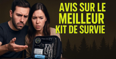 femme et homme qui cherche le meilleur kit de survie