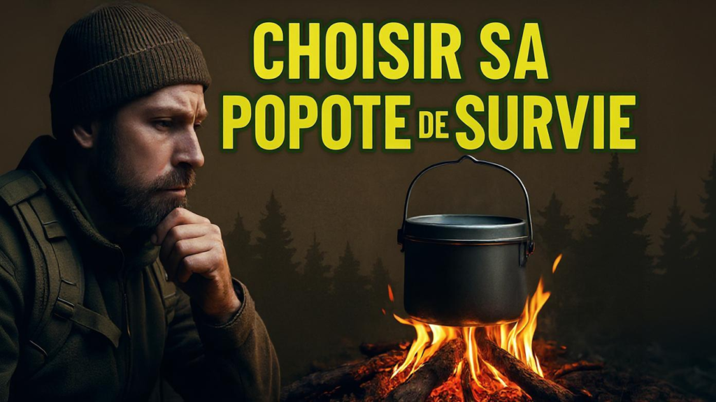 un survivaliste qui se pose la question, quelle type de popote choisir