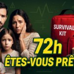 une famille qui se posa la question comment faire face à une situation de survie avec un kit de survie